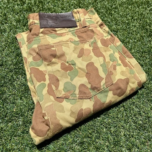 VTG 2012 Fall Weird Guy Naked & Famous Camo Pants - Picture 2 of 8